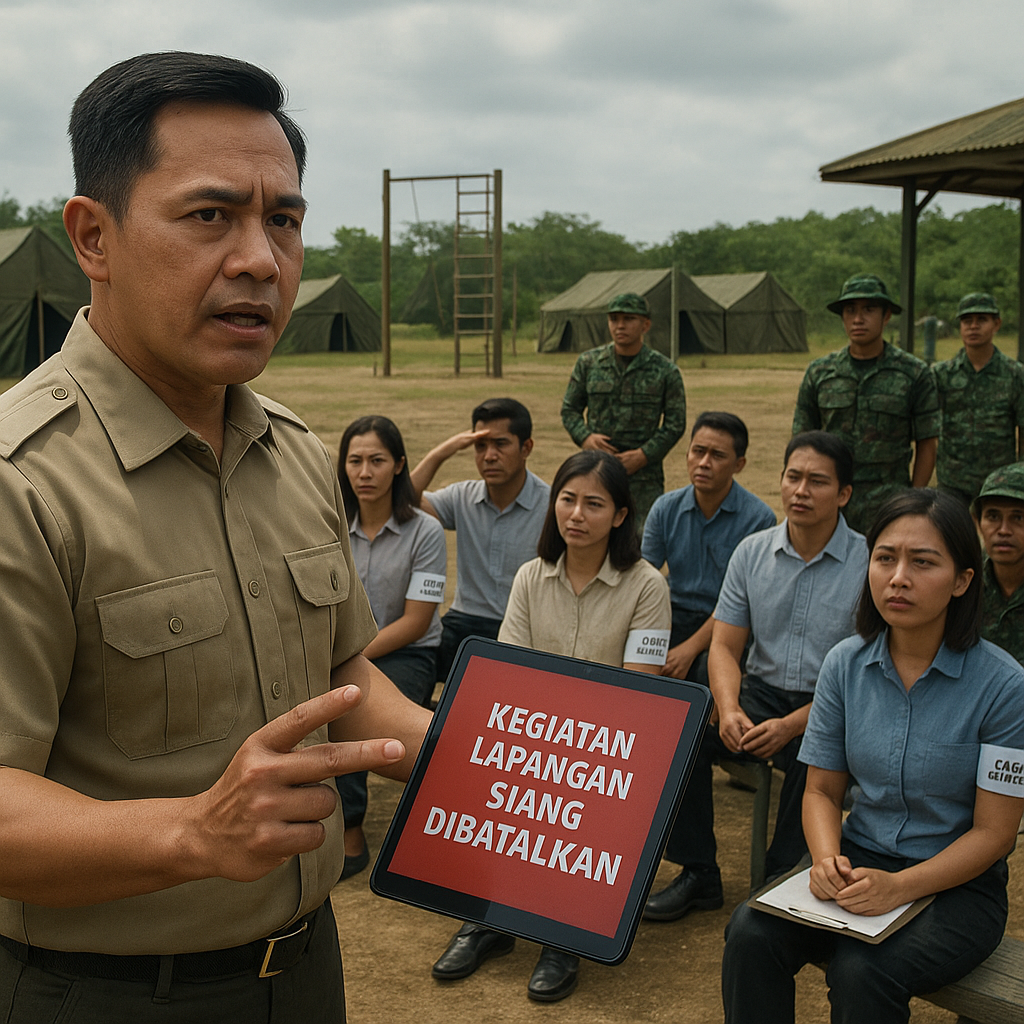 Kemhan Hapus Kegiatan Lapangan Siang di Latihan Militer Calon Manajer Kopdes