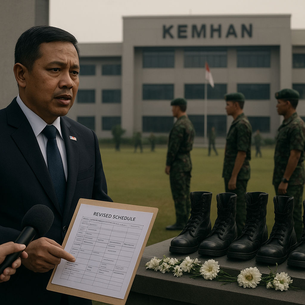 Buntut 5 Peserta Tewas, Kemhan Pangkas Durasi Latihan SPPI Jadi 2 Pekan