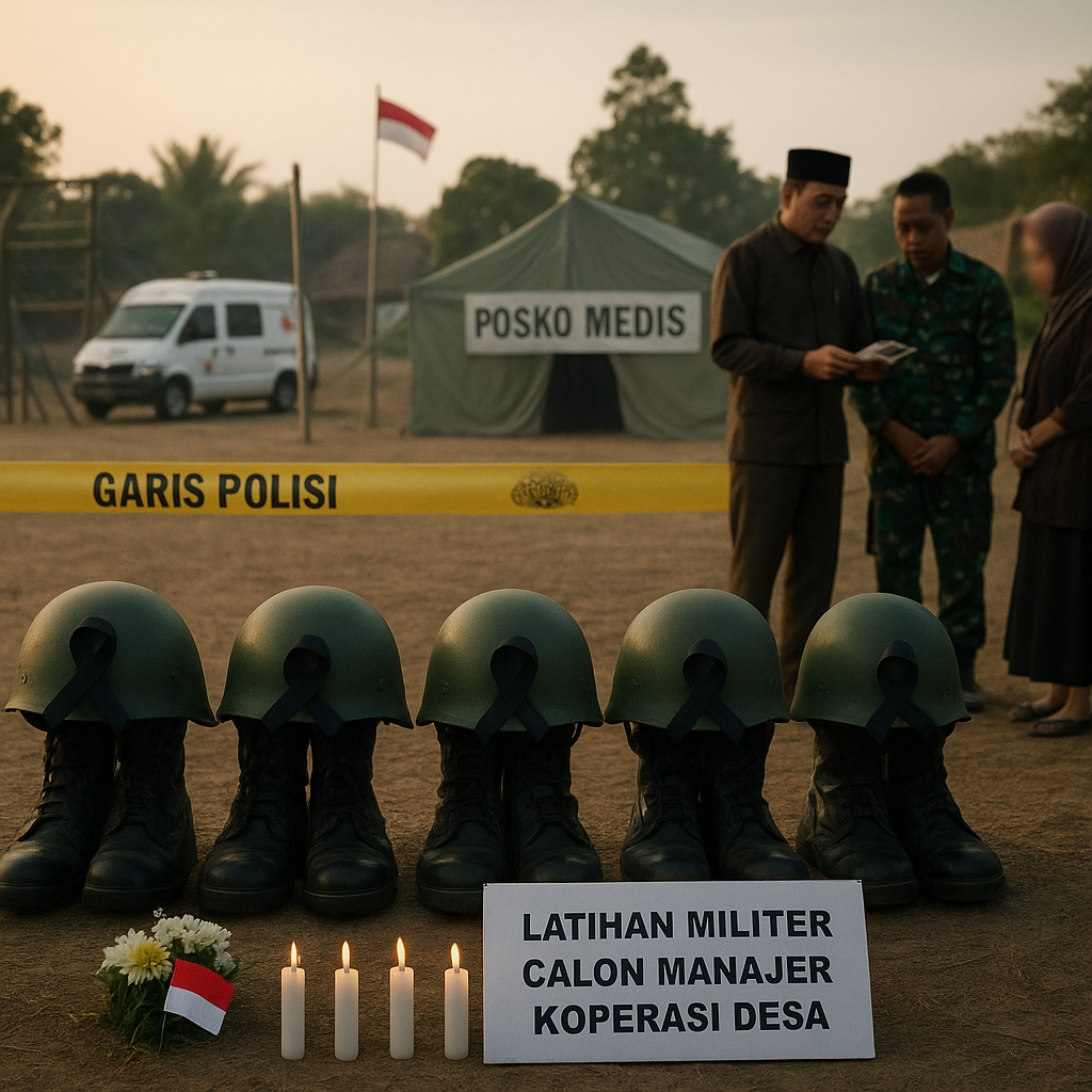 Terungkap Sebab Kematian 5 Calon Manajer Kopdes Usai Latihan Militer