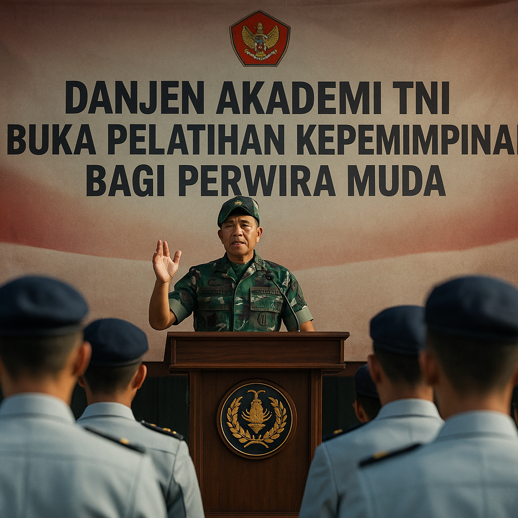 Danjen Akademi TNI Buka Pelatihan Kepemimpinan Bagi Perwira Muda