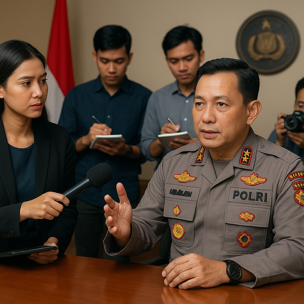 Wawancara Kapolri: Penegakan Hukum Harus Tegas Tapi Proporsional
