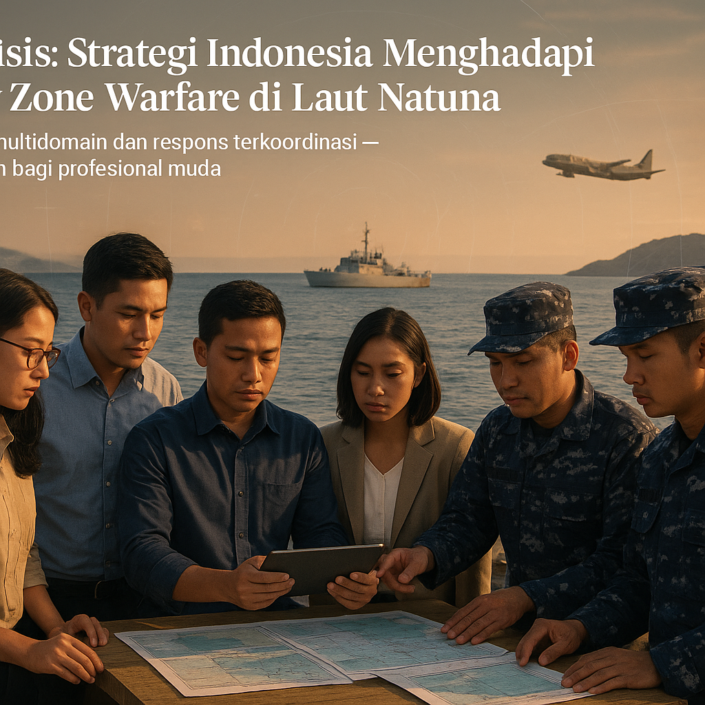 Analisis: Strategi Indonesia Menghadapi Grey Zone Warfare di Laut Natuna