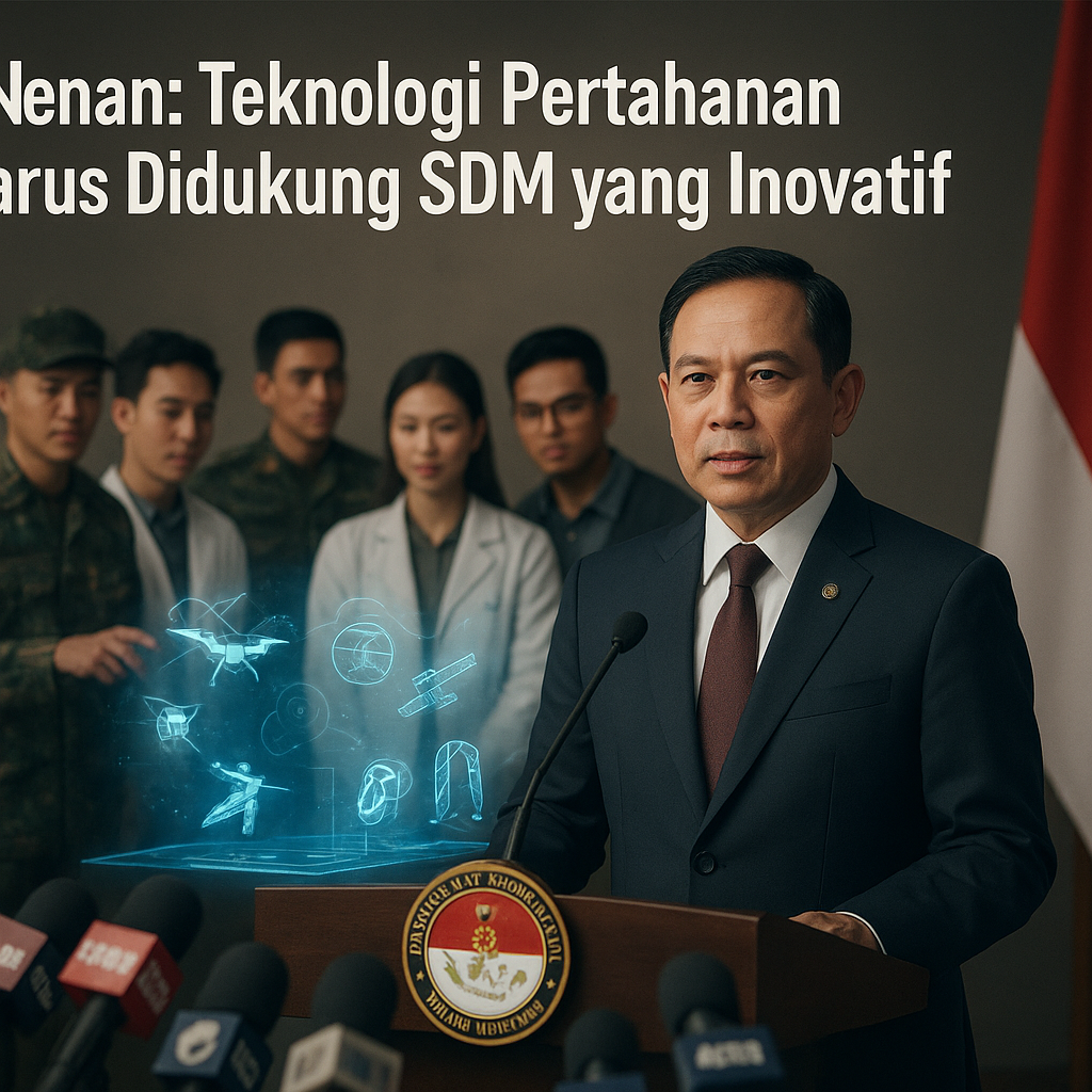 Menhan: Teknologi Pertahanan Harus Didukung SDM yang Inovatif