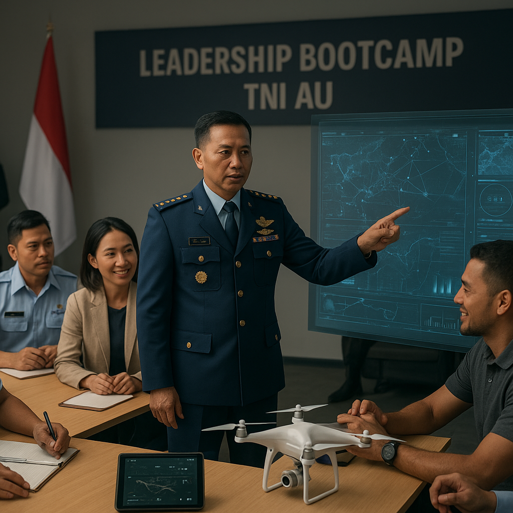 TNI AU Gelar Leadership Bootcamp, Fokus Pada Adaptasi Teknologi & Kepemimpinan Situasi Kompleks