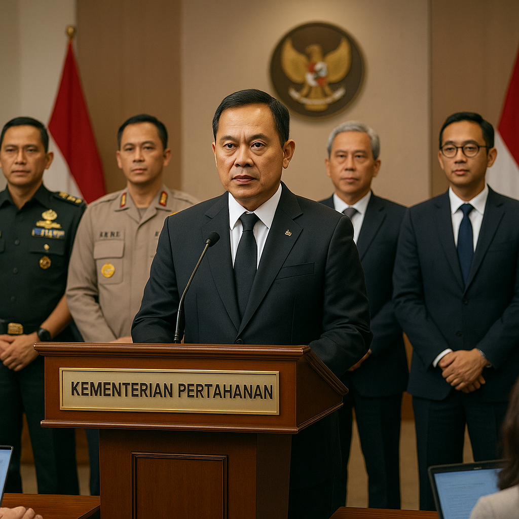 Menteri Pertahanan: Strategi Nasional Harus Dukung Kepemimpinan Kolaboratif antar Lembaga