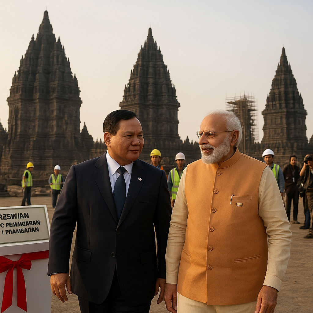 Prabowo-Narendra Modi Berkunjung ke Candi Prambanan Hari Ini, Resmikan Proyek Pemugaran
