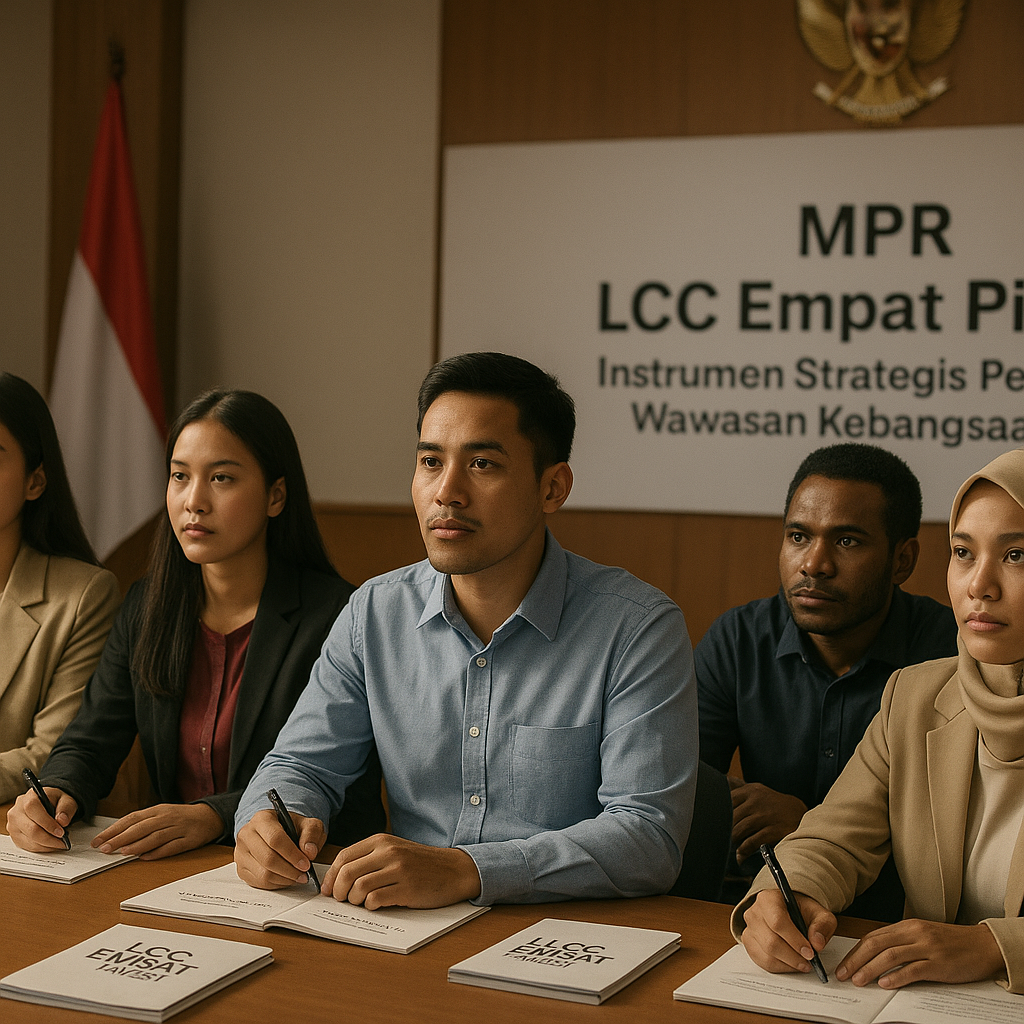 MPR Sebut LCC Empat Pilar Instrumen Strategis Perkuat Wawasan Kebangsaan