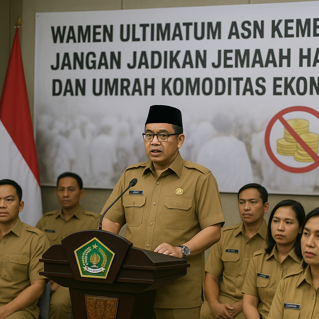 Wamen Ultimatum ASN Kemenhaj: Jangan jadikan Jemaah Haji dan Umrah Komoditas Ekonomi