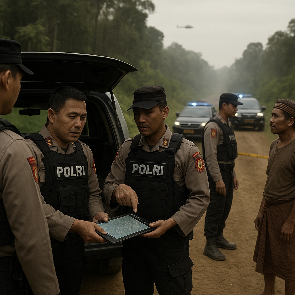 Polri Temukan Titik Terang Perburuan Penyerang 3 Polisi di Katingan: Sebaiknya Menyerahkan Diri