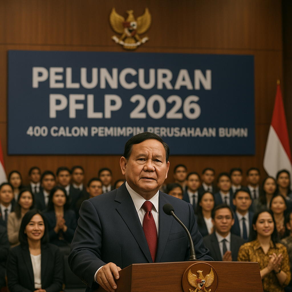 Presiden Prabowo Bekali 400 Calon Pemimpin Perusahaan BUMN di PFLP 2026