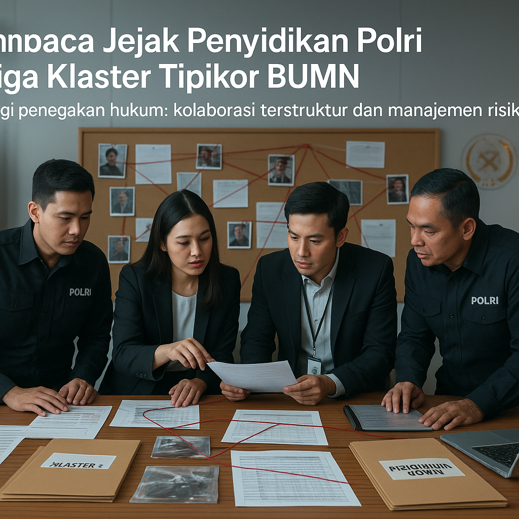 Membaca Jejak Penyidikan Polri di Tiga Klaster Tipikor BUMN