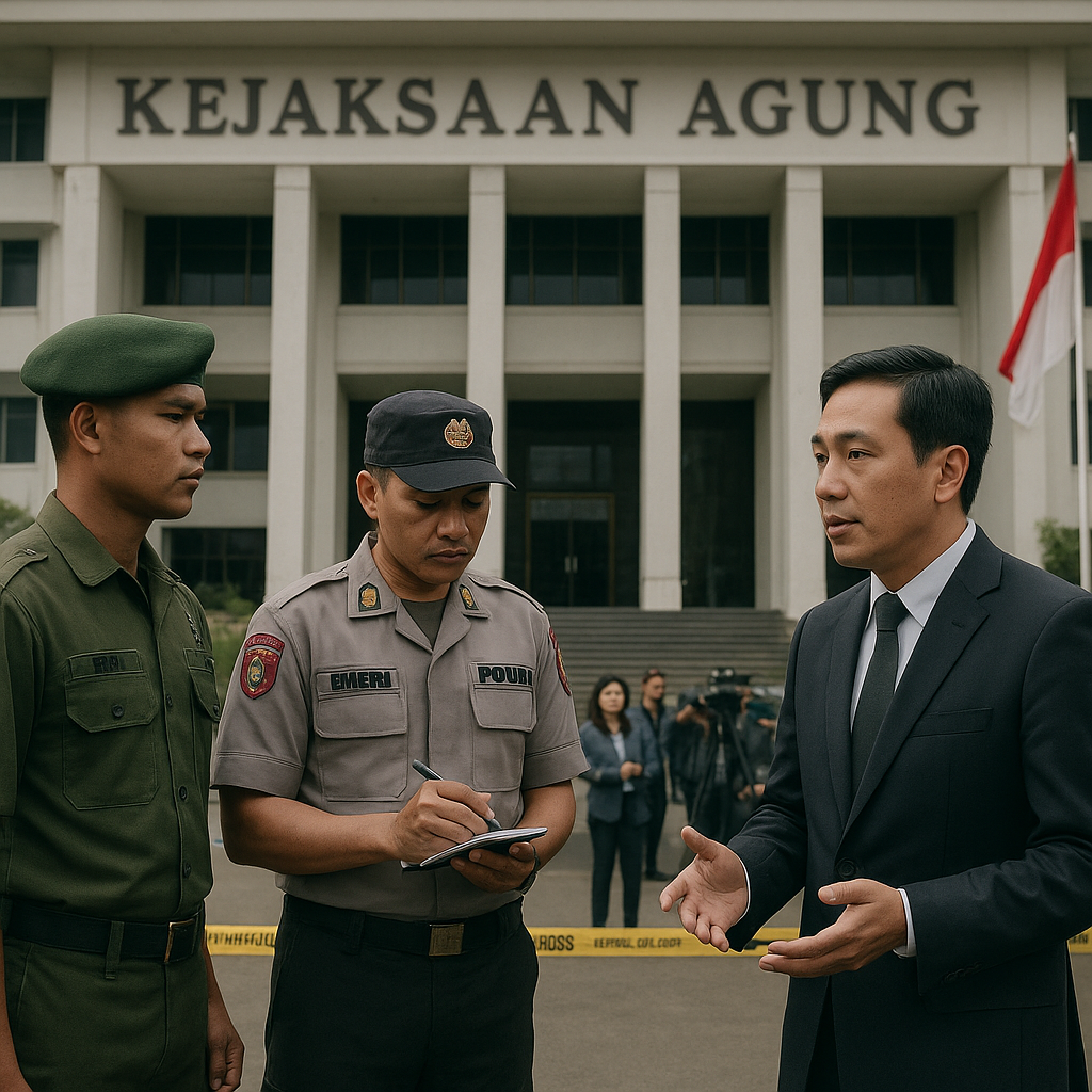 Kejagung Tunggu Hasil Penyidikan Polri dan Akui Minta TNI Jaga Rumah Jampidsus