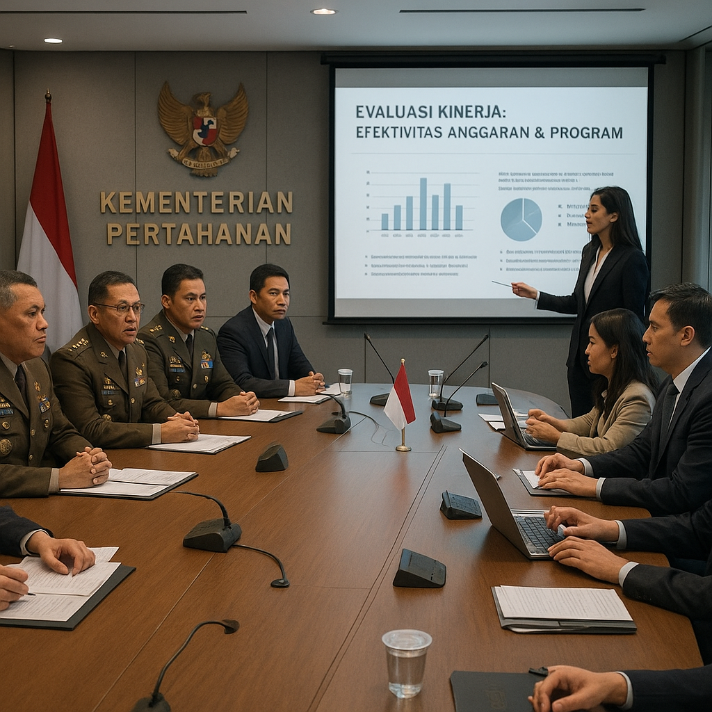 Kemhan Gelar Rakor Evaluasi Kinerja, Fokus pada Efektivitas Anggaran dan Program
