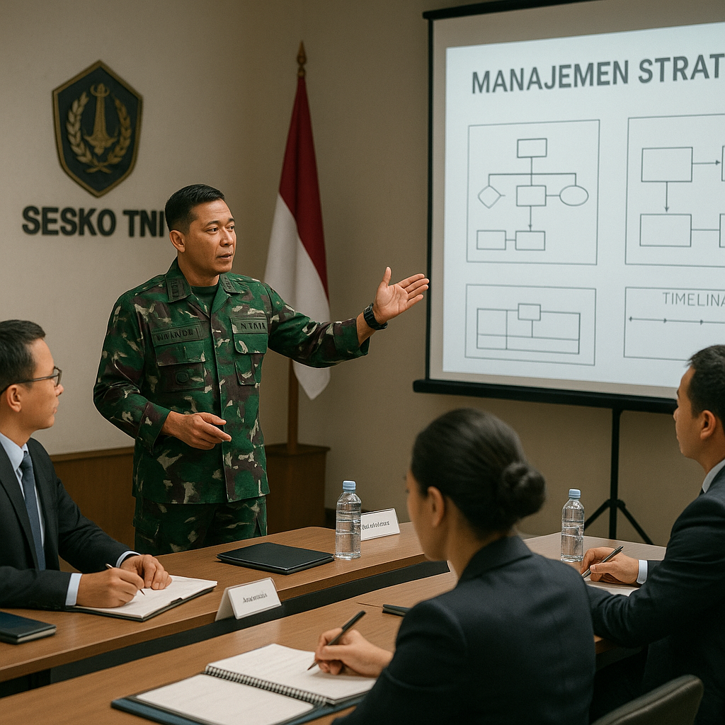 Sekolah Staf dan Komando TNI (Sesko TNI) Buka Kelas Khusus Manajemen Strategis Bagi Sipil