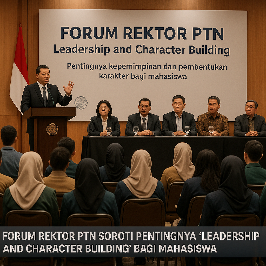 Forum Rektor PTN Soroti Pentingnya 'Leadership and Character Building' bagi Mahasiswa