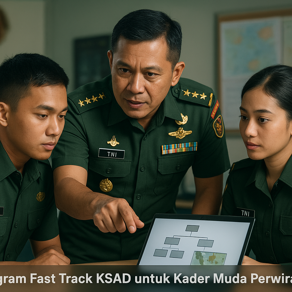 Program Fast Track KSAD untuk Kader Muda Perwira TNI AD