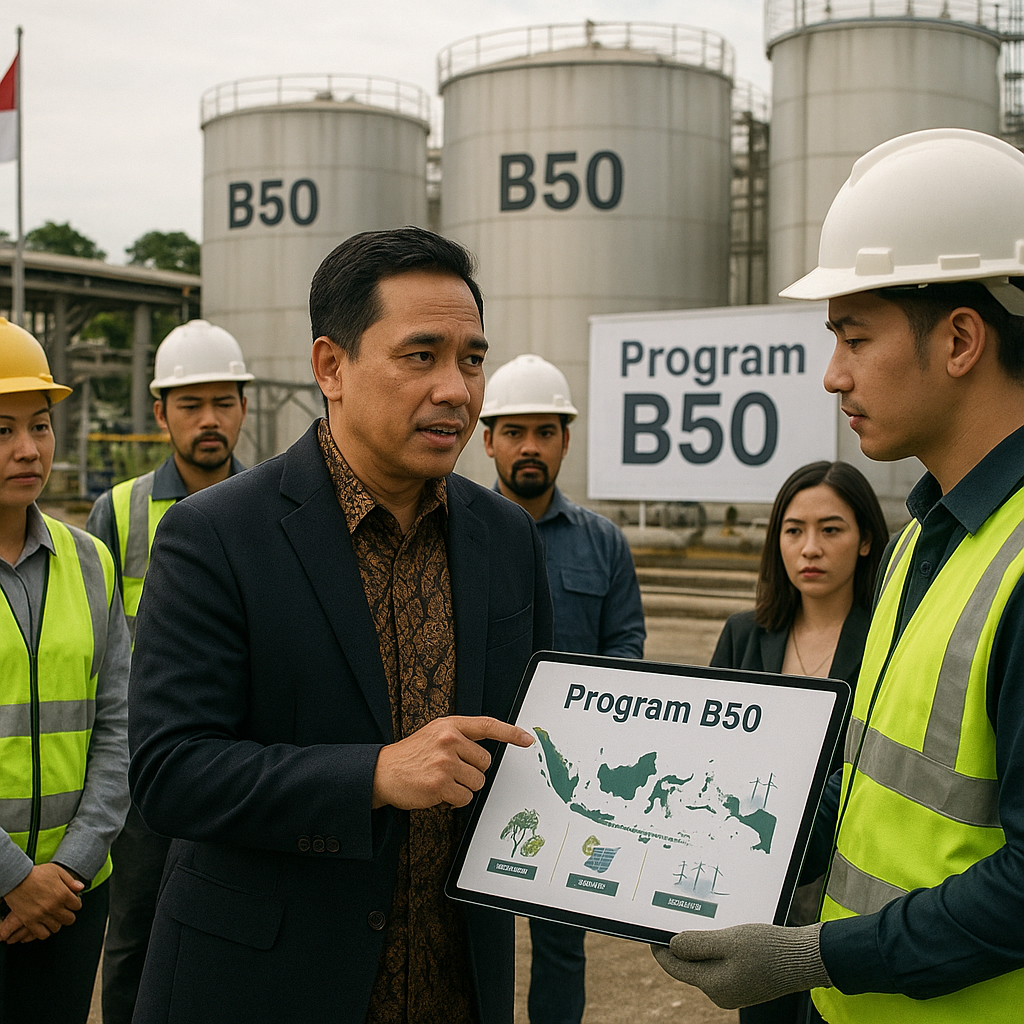 B50 Program Strategis Jaga Ketahanan Ekonomi dan Energi RI