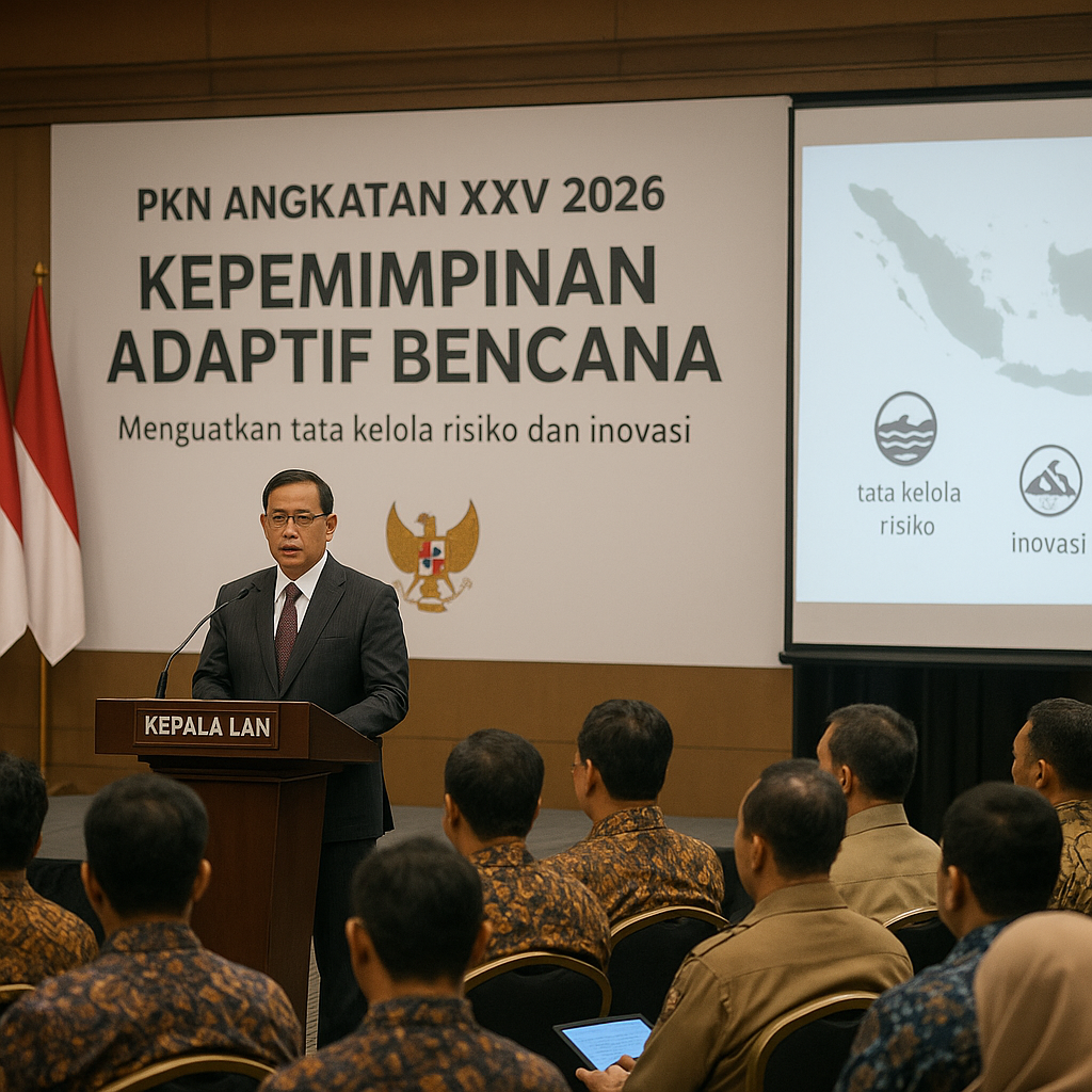 Kepala LAN: PKN Angkatan XXV 2026 perkuat kepemimpinan adaptif bencana