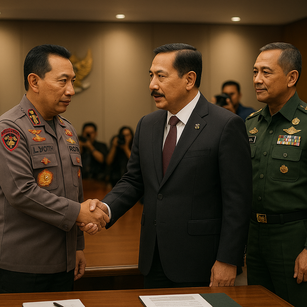Kapolri Temui Jaksa Agung dan Panglima TNI, Redam Friksi Kasus Febrie Adriansyah