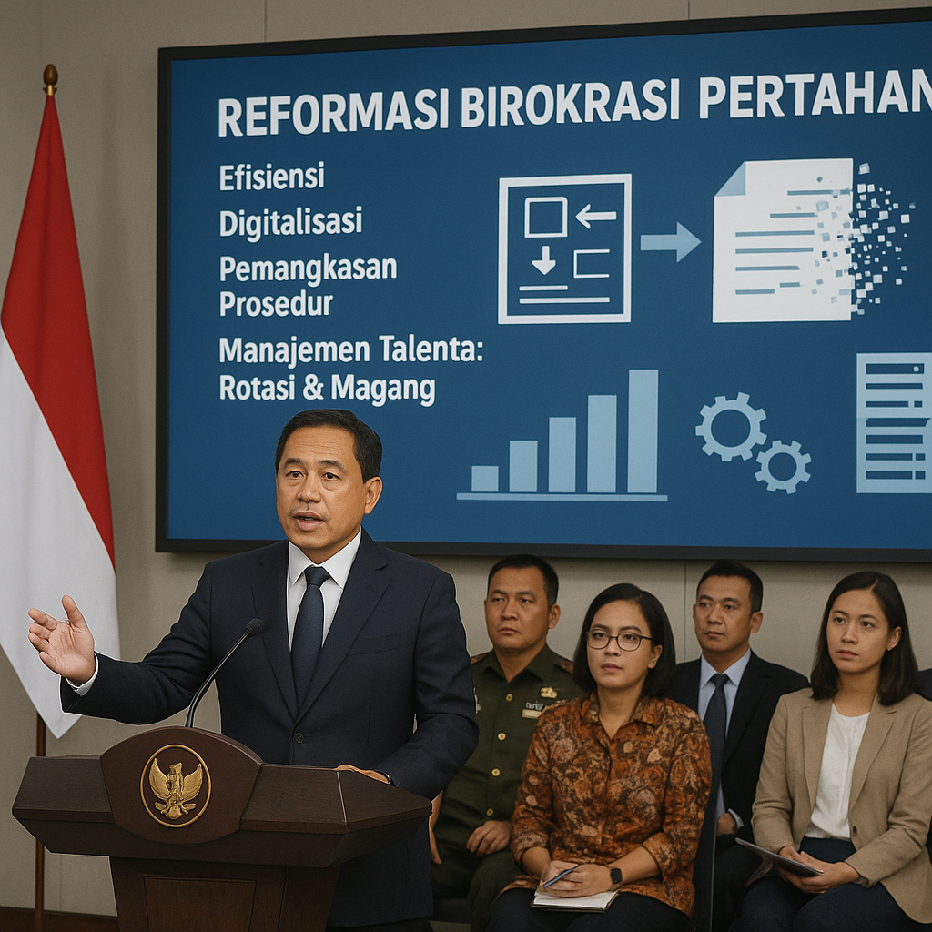 Menhan: Reformasi Birokrasi Pertahanan Kunci Daya Saing Bangsa
