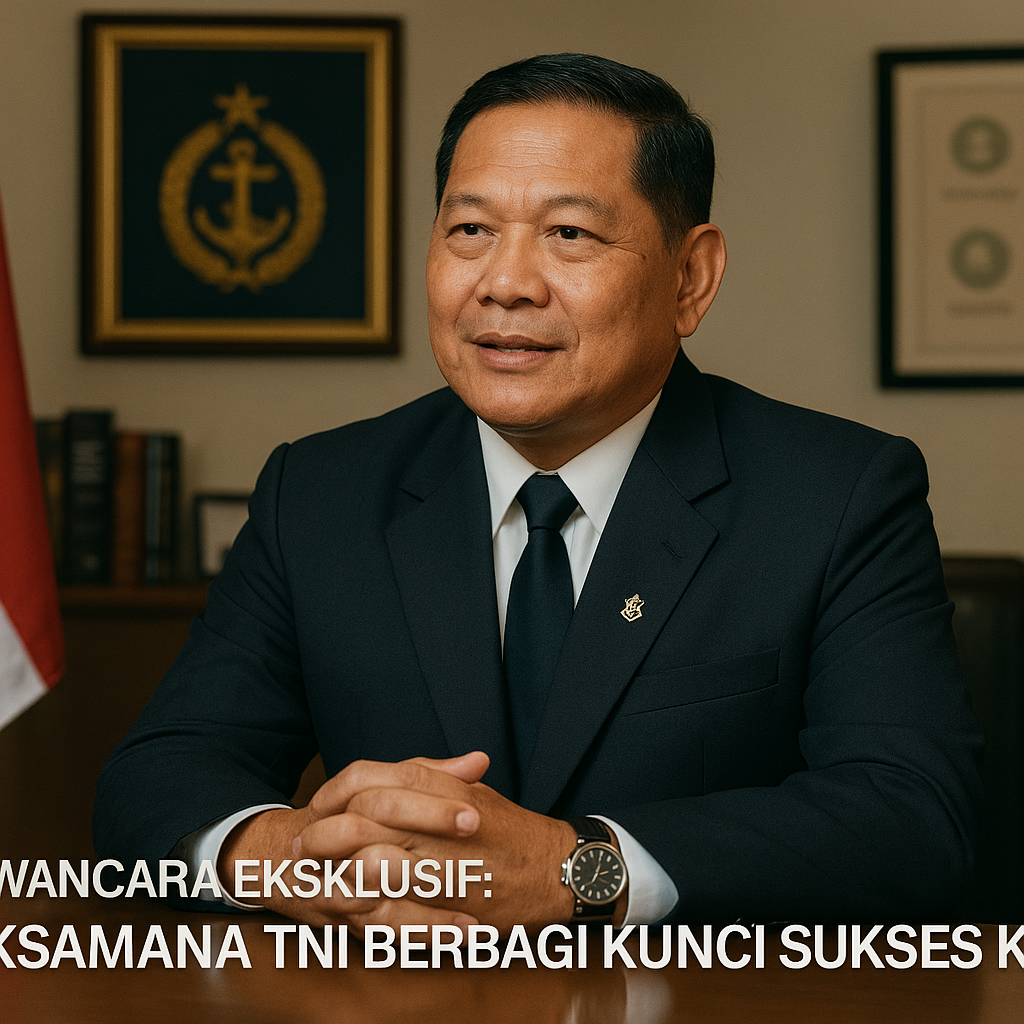 Wawancara Eksklusif: Laksamana TNI Berbagi Kunci Sukses Karir di Lingkungan Militer