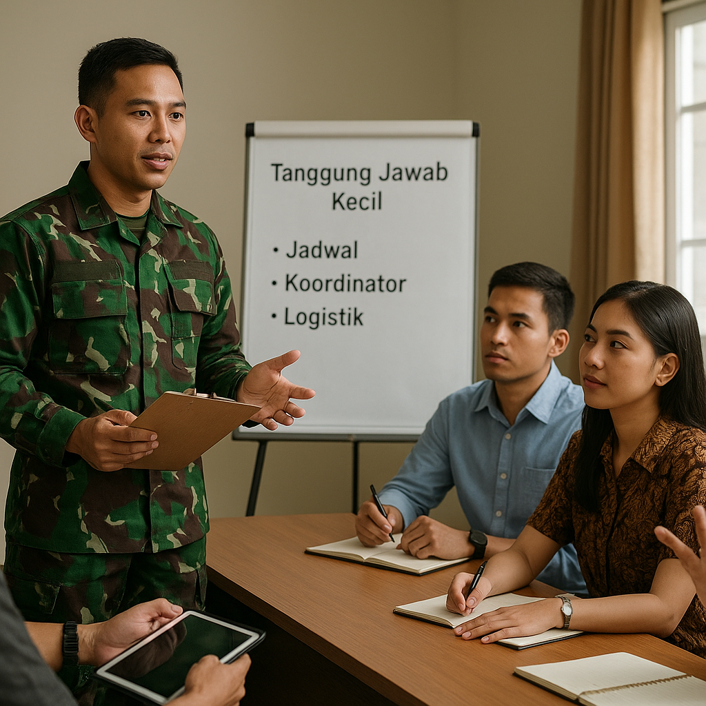 Tips Karir dari Perwira TNI: Bangun Kepemimpinan Lewat Tanggung Jawab Kecil