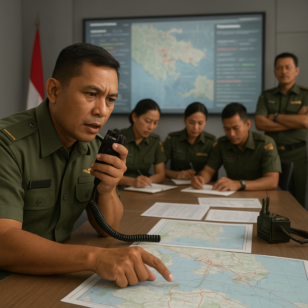 Pelatihan Manajemen Krisis Bagi Perwira Menengah TNI: Dari Teori ke Simulasi Nyata