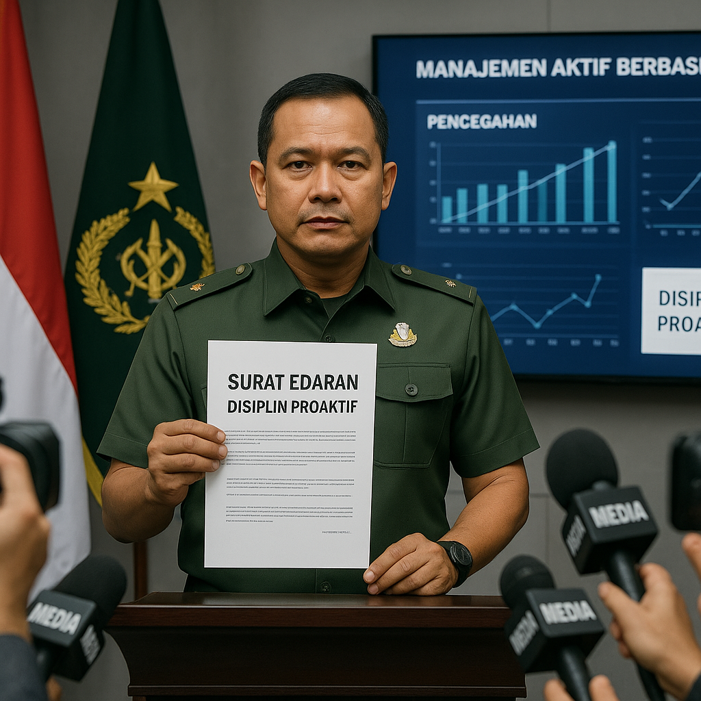 KASAD Terbitkan Surat Edaran tentang 'Disiplin Proaktif' dalam Pengelolaan Anggaran