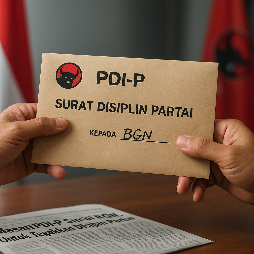 Alasan PDI-P Surati BGN: Untuk Tegakkan Disiplin Partai