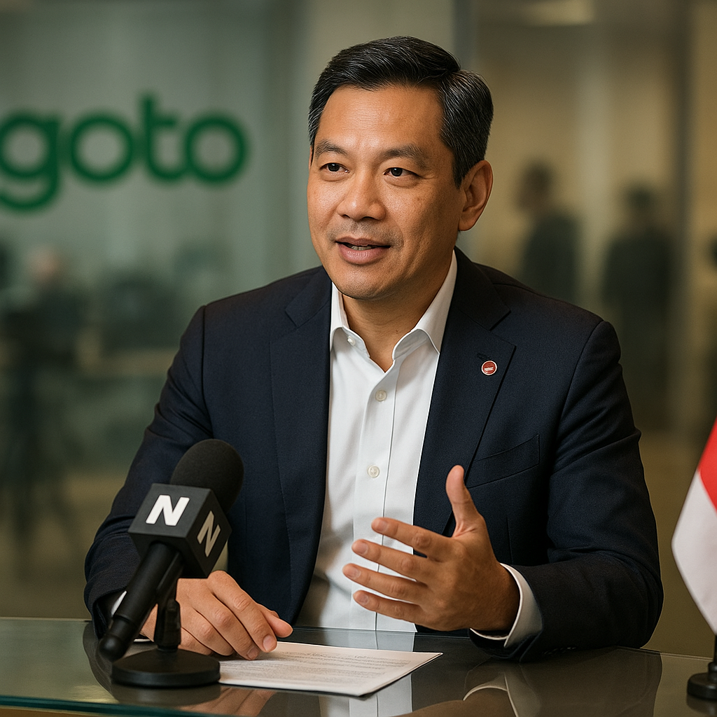 CEO GoTo: Manajemen Tim Agile Kunci Pertumbuhan di Tengah Tekanan Ekonomi