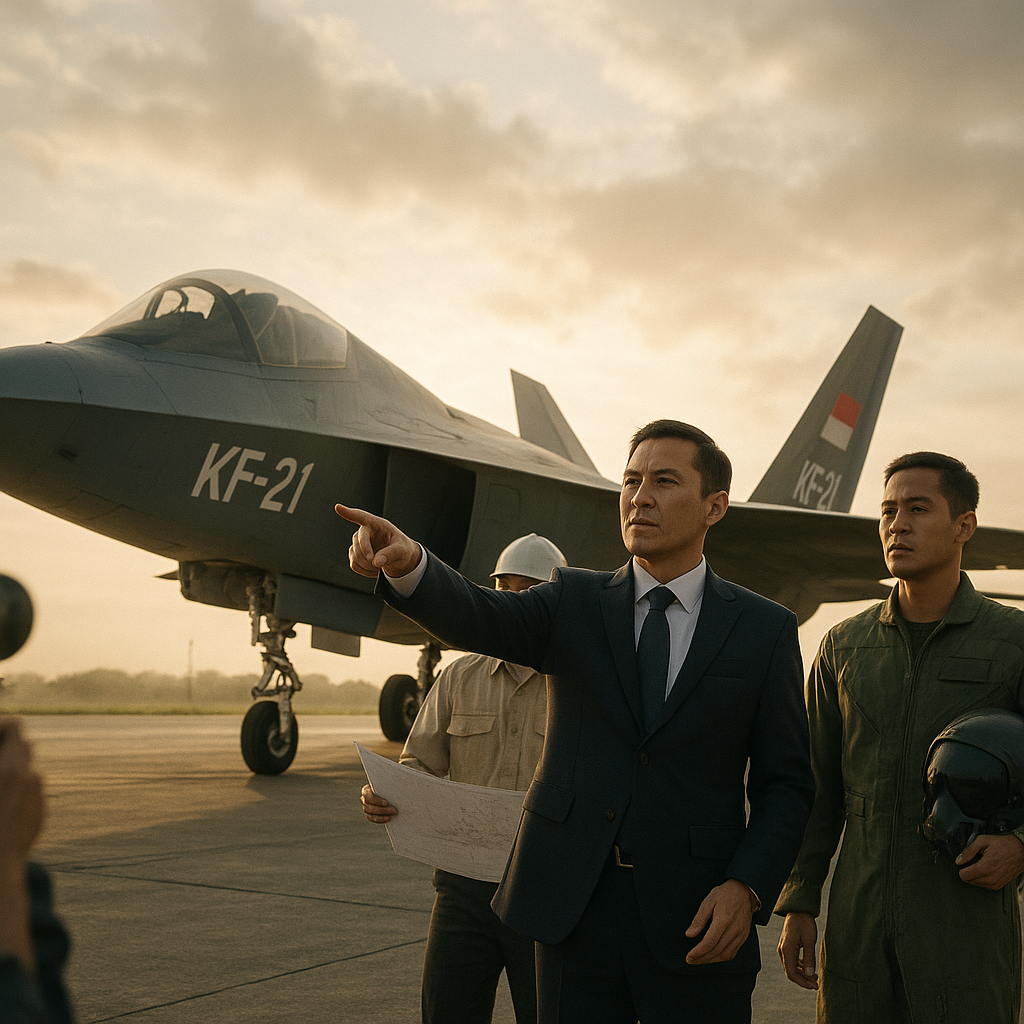 Kepemimpinan Penuh Pengambilan Risiko: Uji Terbang Jet Tempur KF-21 'Naga' Indonesia