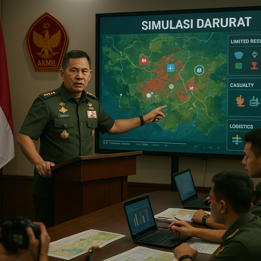Gubernur Akmil Tekankan Manajemen Krisis sebagai Kompetensi Wajib Perwira