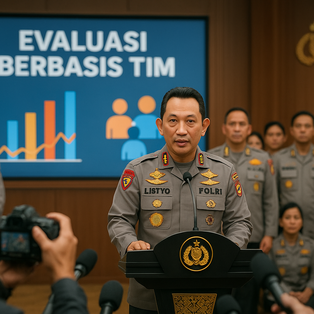 Manajemen Tim: Polri Terapkan Sistem Evaluasi Berbasis Prestasi Kolektif