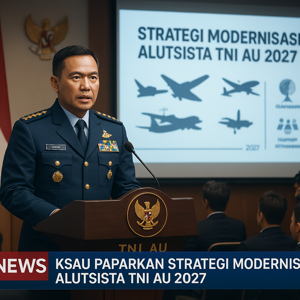 KSAU Paparkan Strategi Modernisasi Alutsista TNI AU 2027