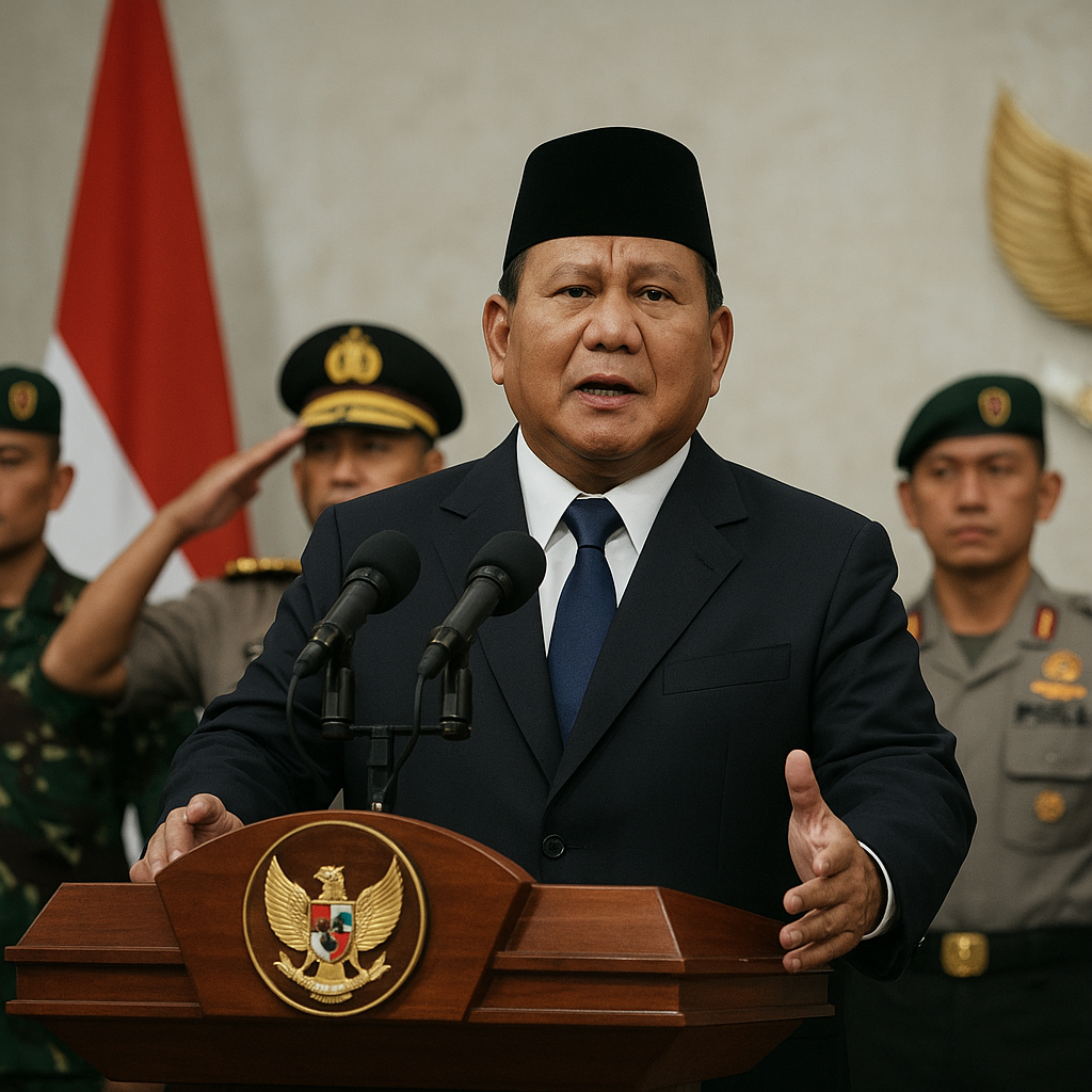 Prabowo Ingatkan Perwira TNI-Polri: Anda Digaji dan Diberi Makan oleh Rakyat
