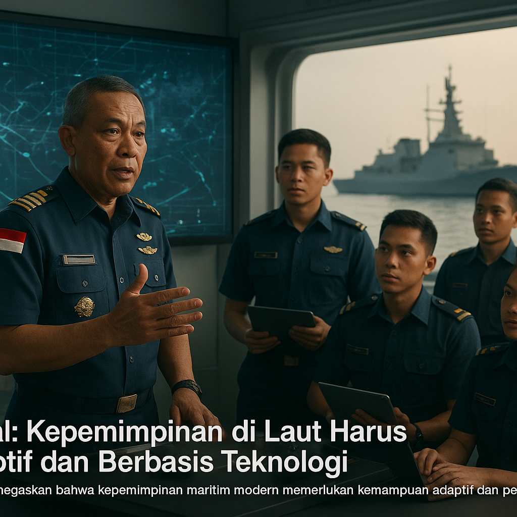 Kasal: Kepemimpinan di Laut Harus Adaptif dan Berbasis Teknologi