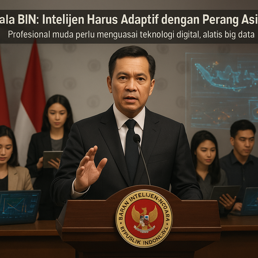 Kepala BIN: Intelijen Harus Adaptif dengan Perang Asimetris Modern