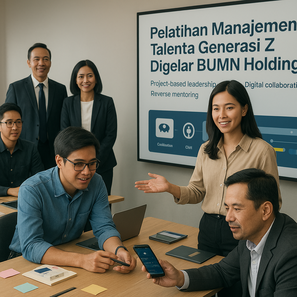 Pelatihan Manajemen Talenta Generasi Z Digelar BUMN Holding