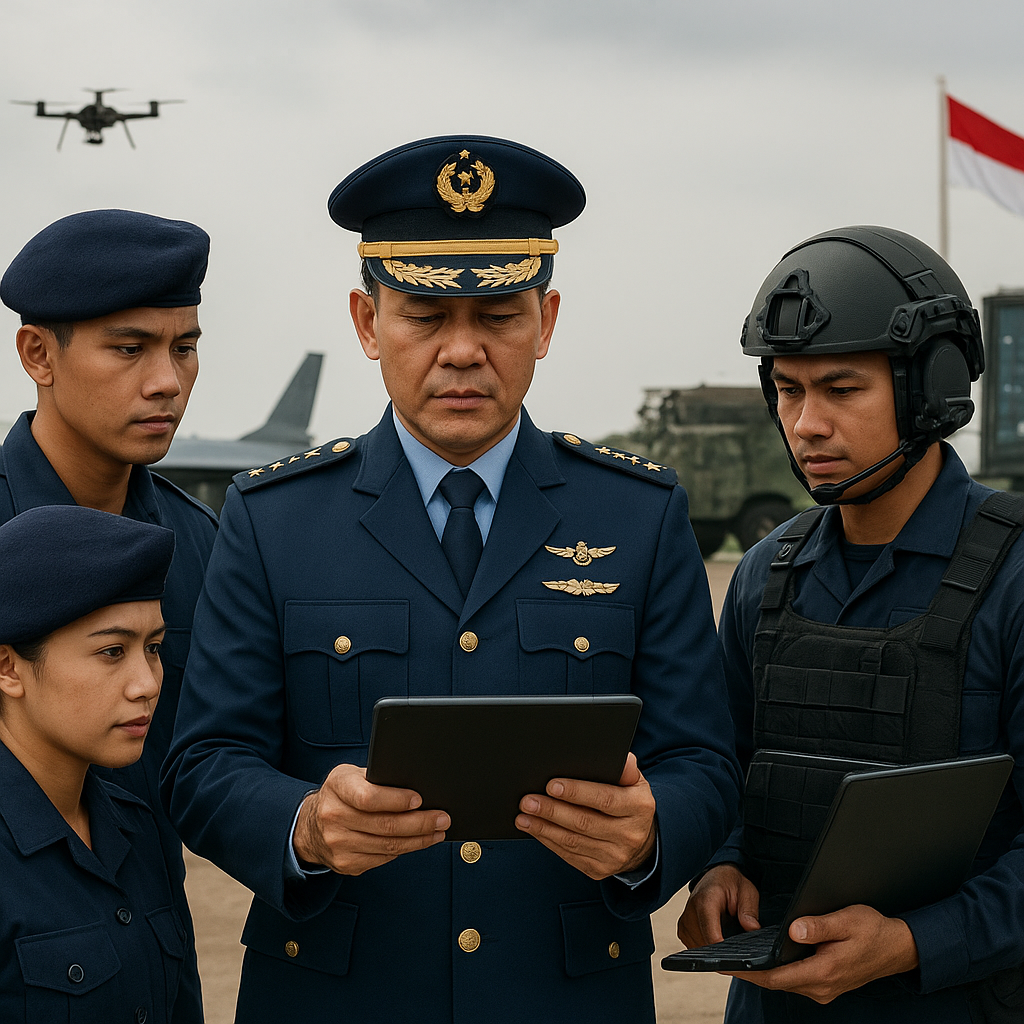 KSAU Tinjau Latihan Tempur, Fokus pada Interoperabilitas dan Teknologi