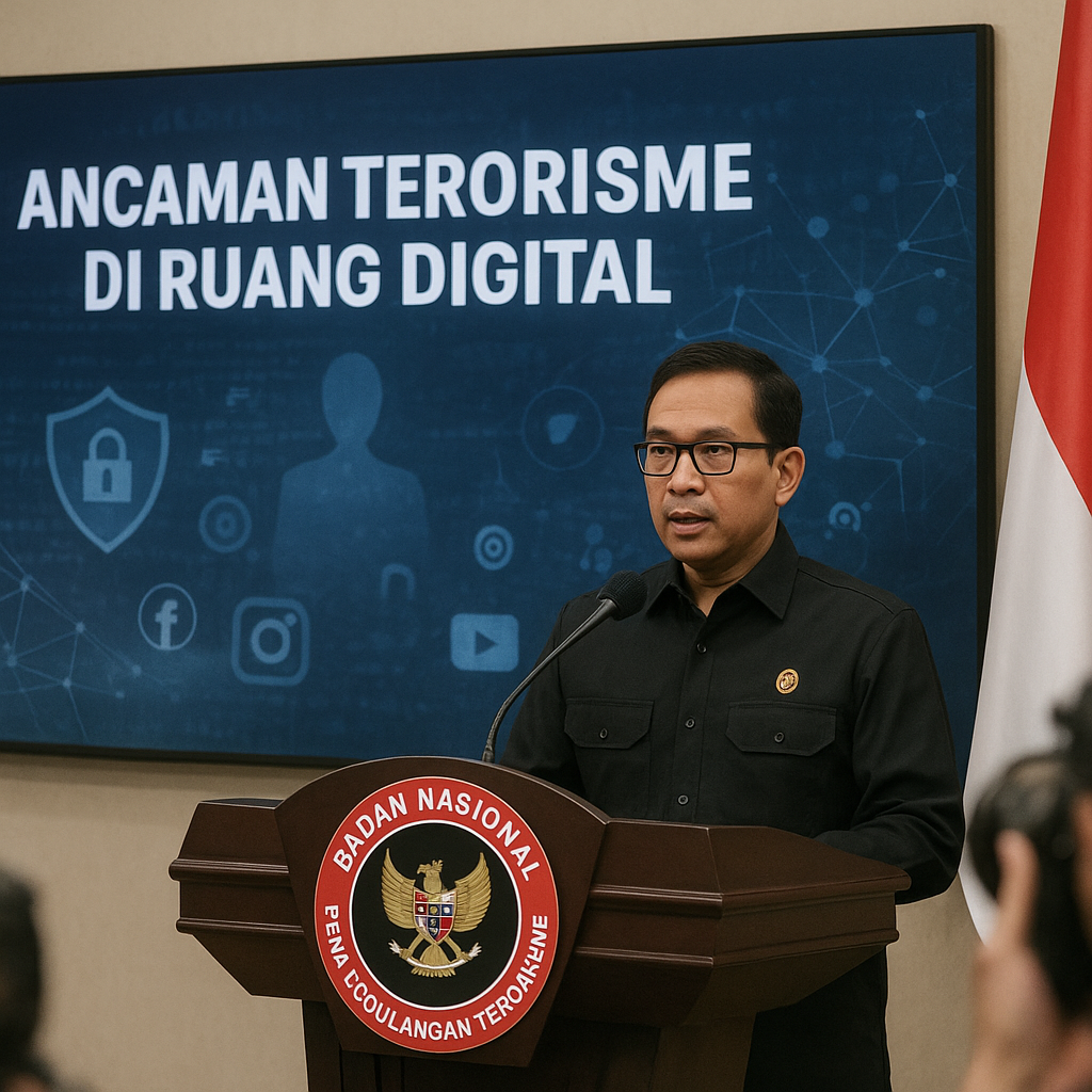 BNPT Sebut Ancaman Terorisme di Ruang Digital: Rekrutmen hingga Pendanaan