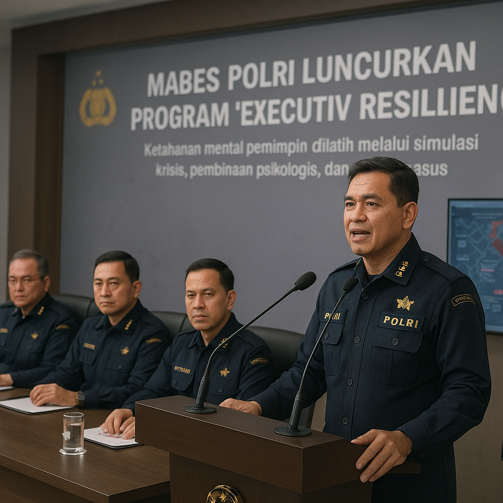 Mabes Polri Luncurkan Program 'Executive Resilience' untuk Pimpinan Satuan