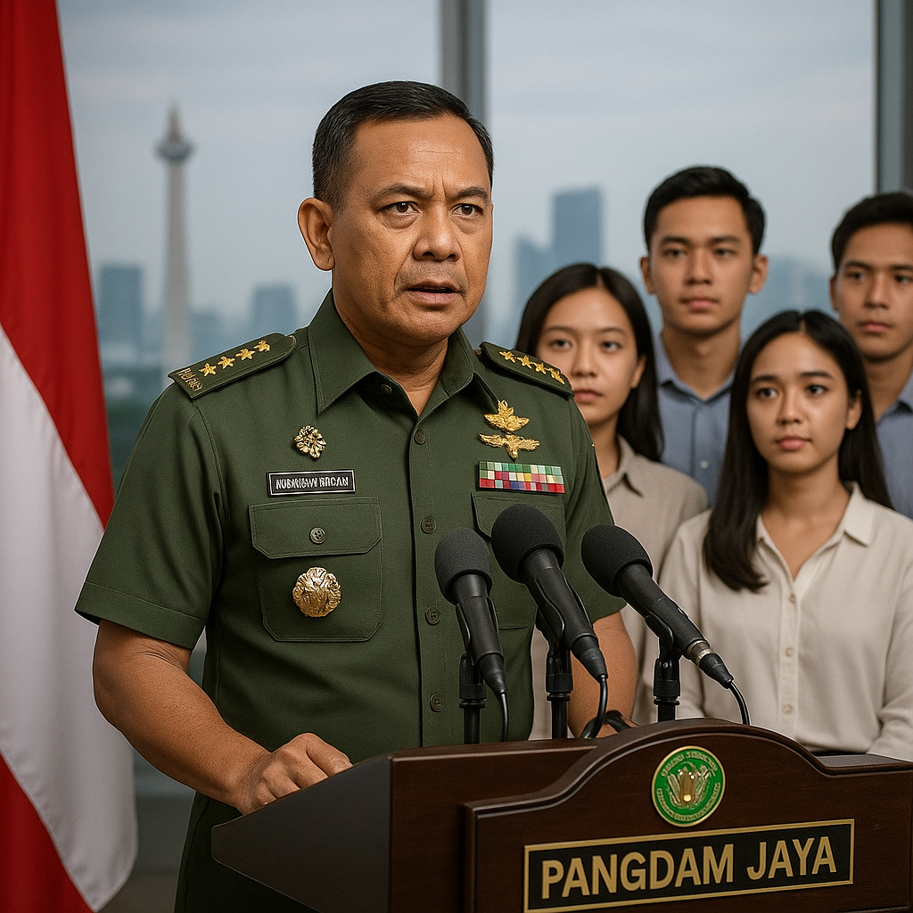 Pangdam Jaya Tekankan Disiplin dan Sinergi Jaga Keamanan Ibu Kota