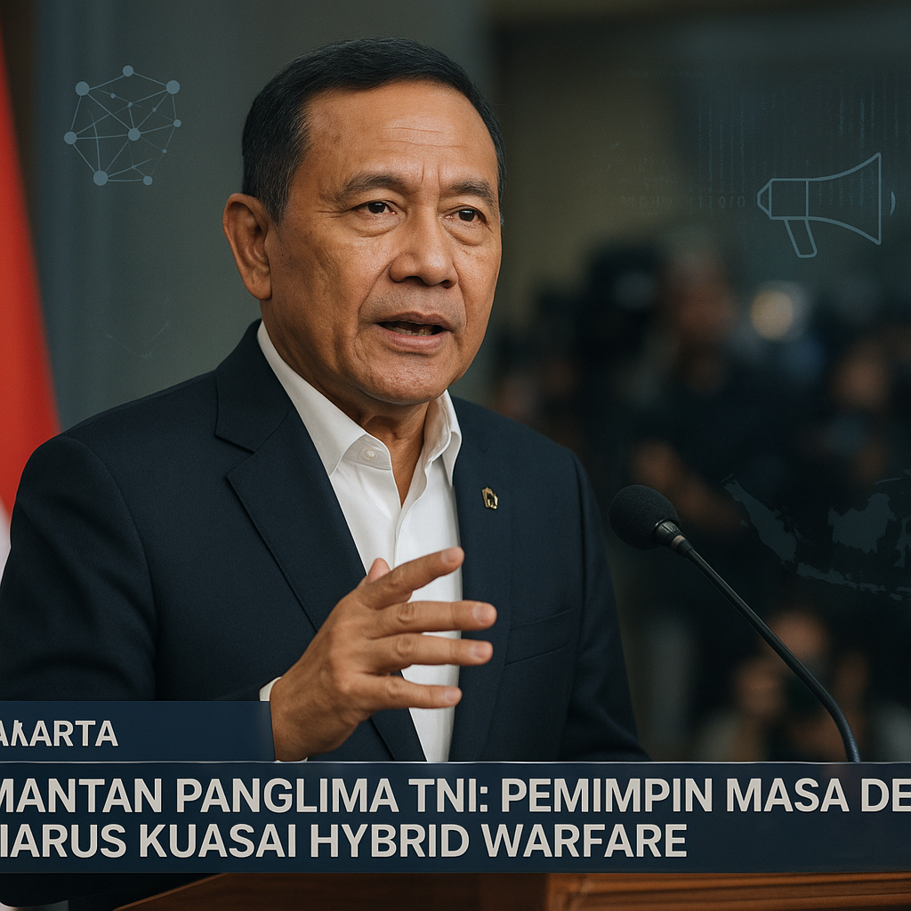 Mantan Panglima TNI: Pemimpin Masa Depan Harus Kuasai Hybrid Warfare