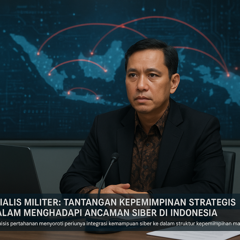 Analis Militer: Tantangan Kepemimpinan Strategis dalam Menghadapi Ancaman Siber di Indonesia