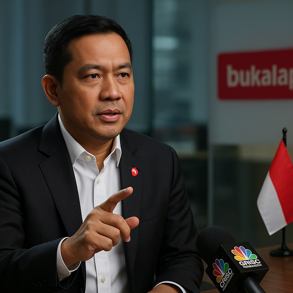CEO Bukalapak Rachmat Kaimuddin: Pemimpin Harus Berani Mengambil Keputusan Sulit di Tengah Ketidakpastian