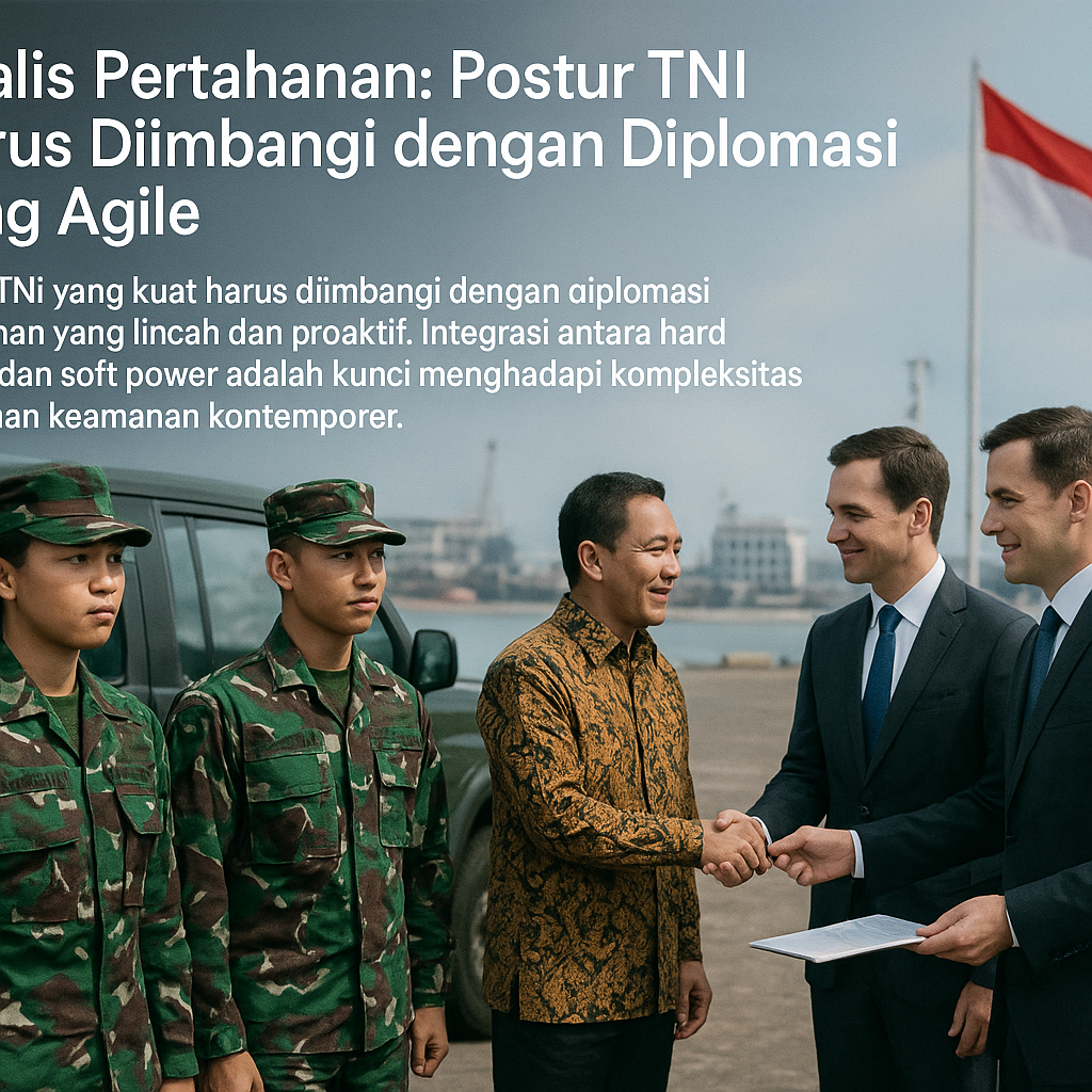 Analis Pertahanan: Postur TNI Harus Diimbangi dengan Diplomasi yang Agile