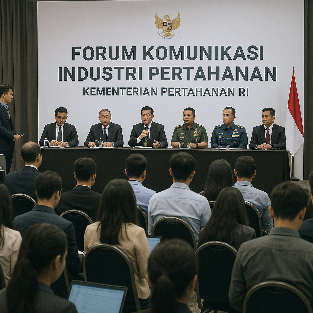 Kemhan Gelar Forum Komunikasi dengan Industri Pertahanan, Fokus Tingkatkan Kapasitas Dalam Negeri