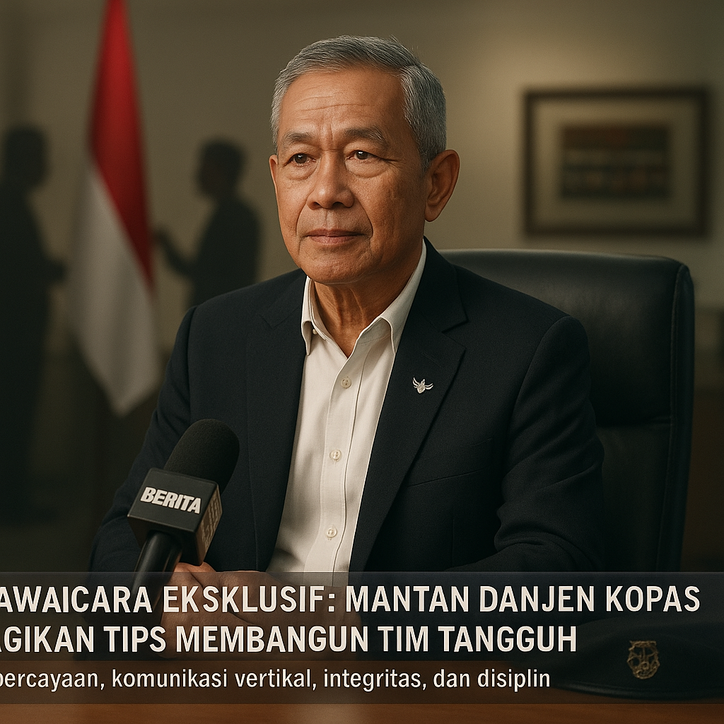 Wawancara Eksklusif: Mantan Danjen Kopassus Bagikan Tips Membangun Tim Tangguh