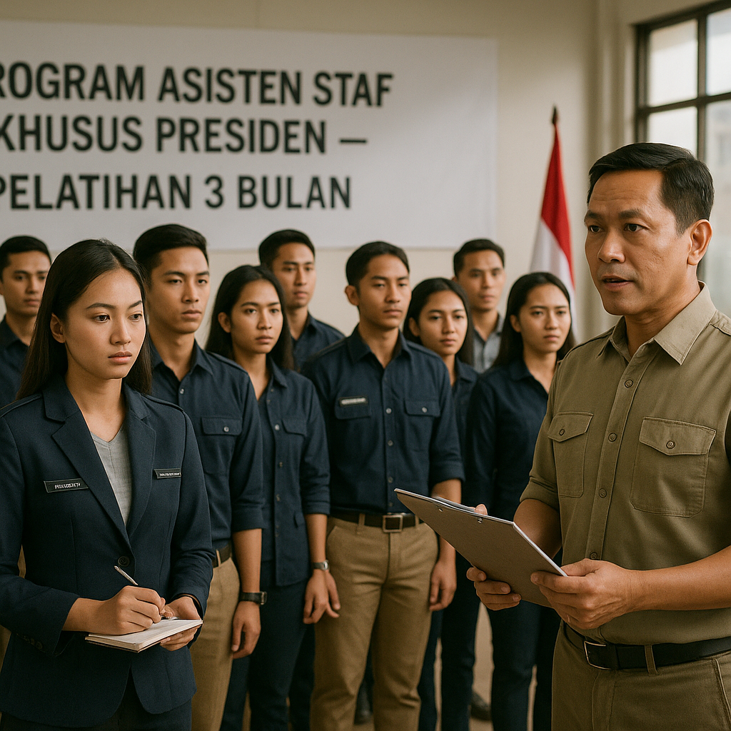 Karier Militer Sipil: Peluang Jadi Asisten Staf Khusus Presiden bagi Profesional Muda