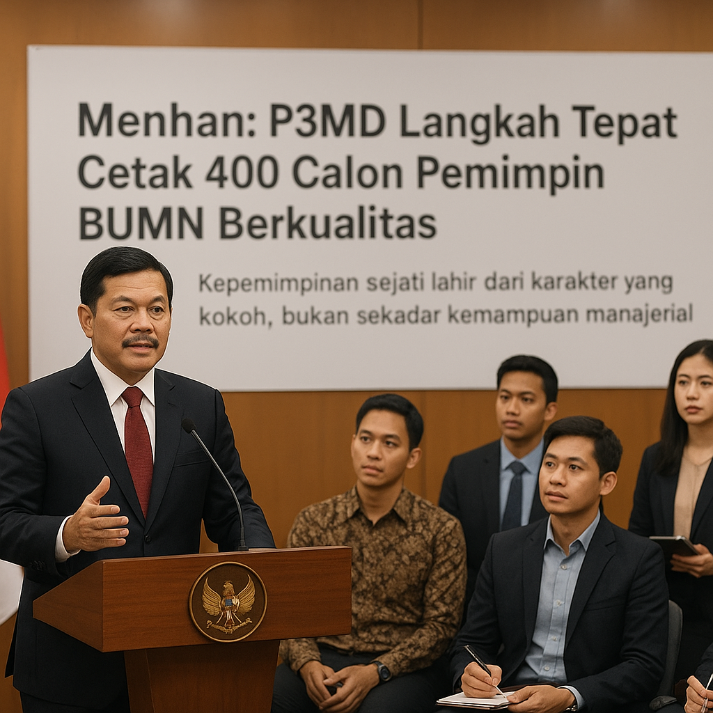 Menhan: P3MD Langkah Tepat Cetak 400 Calon Pemimpin BUMN Berkualitas